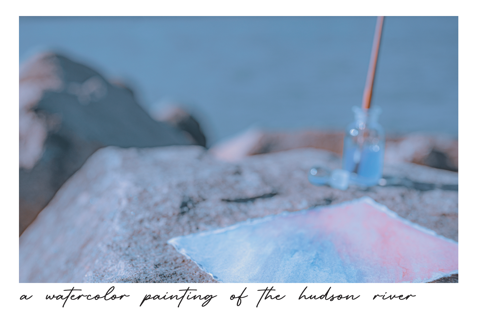 Linen Tutu afterthought at seven natural eau de parfum. A watercolor painting of the Hudson River.