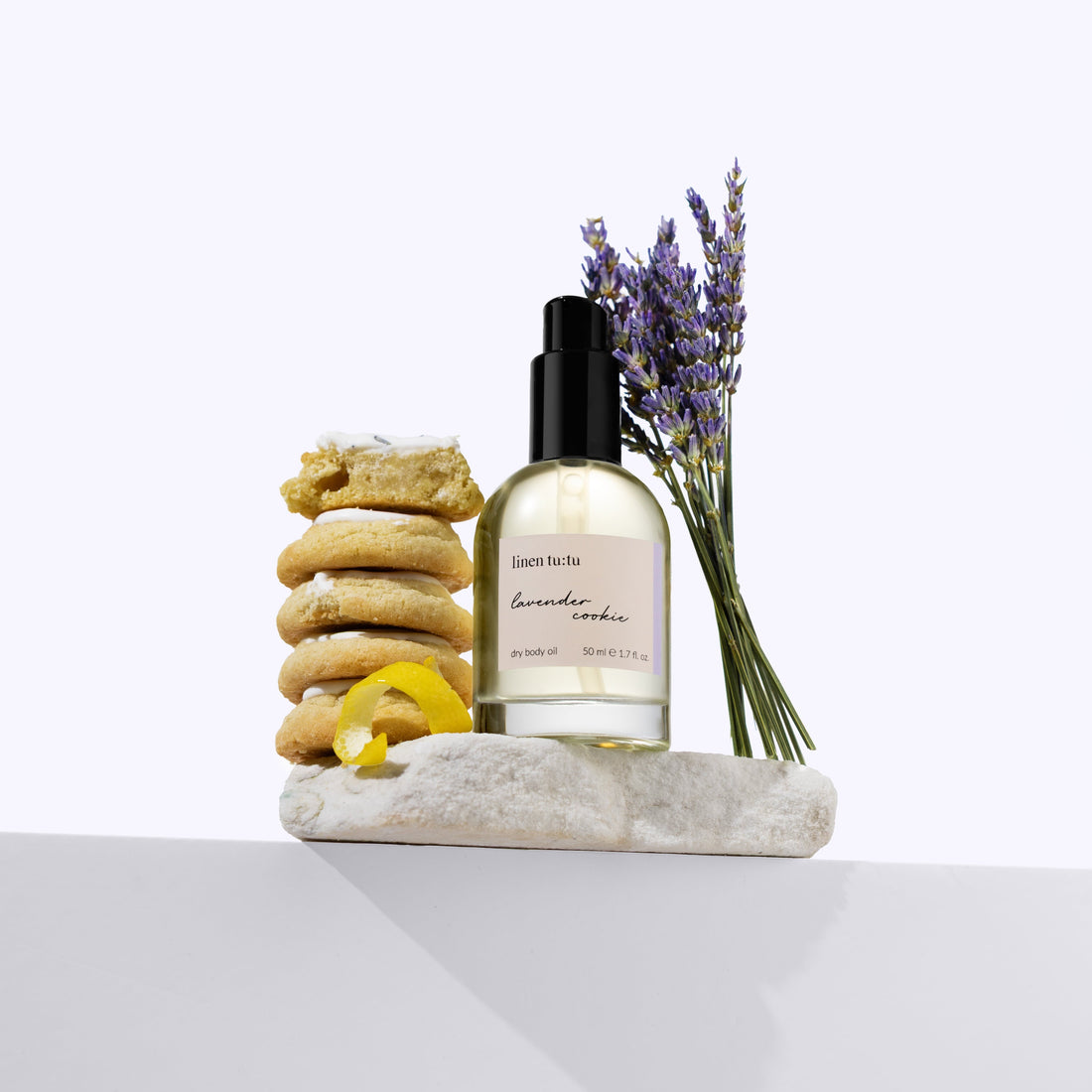 lavender cookie dry body oil